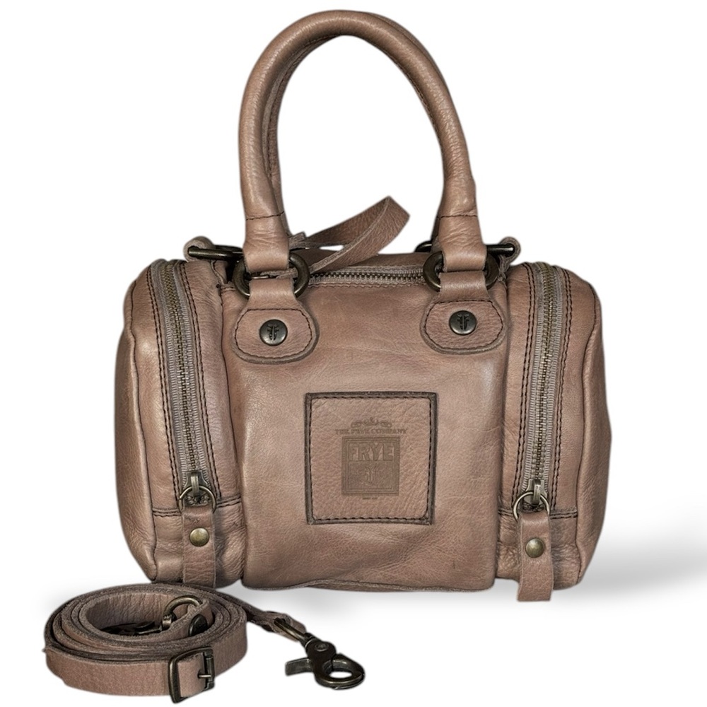 Frye Brown Leather Satchel